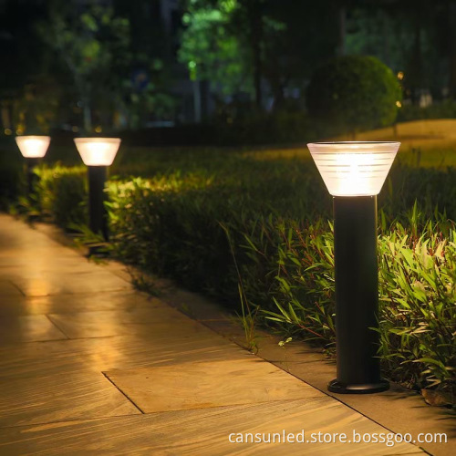 Outdoor Solar Pathway Lights - LED Solar Garden Lights Waterproof for Lawn, Patio, Yard, and Walkway